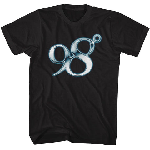 98 Degrees Black Adult S/S Tshirt