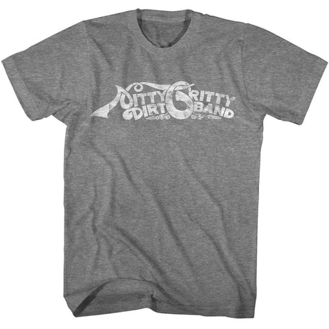 Nitty Gritty Dirt Band Graphite Heather Adult S/S Tshirt