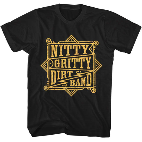 Nitty Gritty Dirt Band Black Adult S/S Tshirt