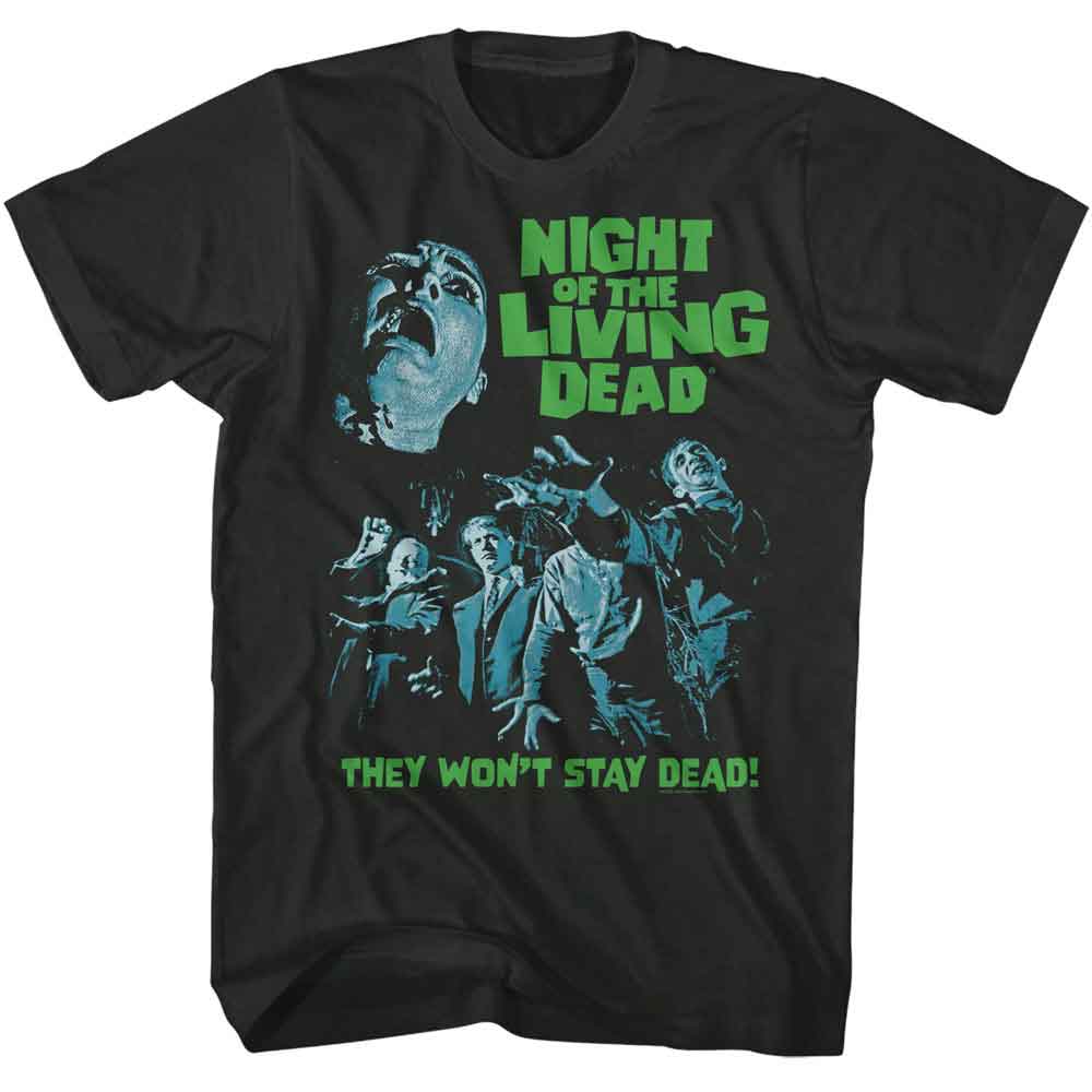 Night Of The Living Dead Smoke Adult Short Sleeve Tshirt