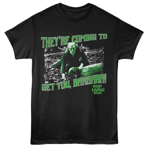 Night Of The Living Dead Black Adult Short Sleeve Tshirt