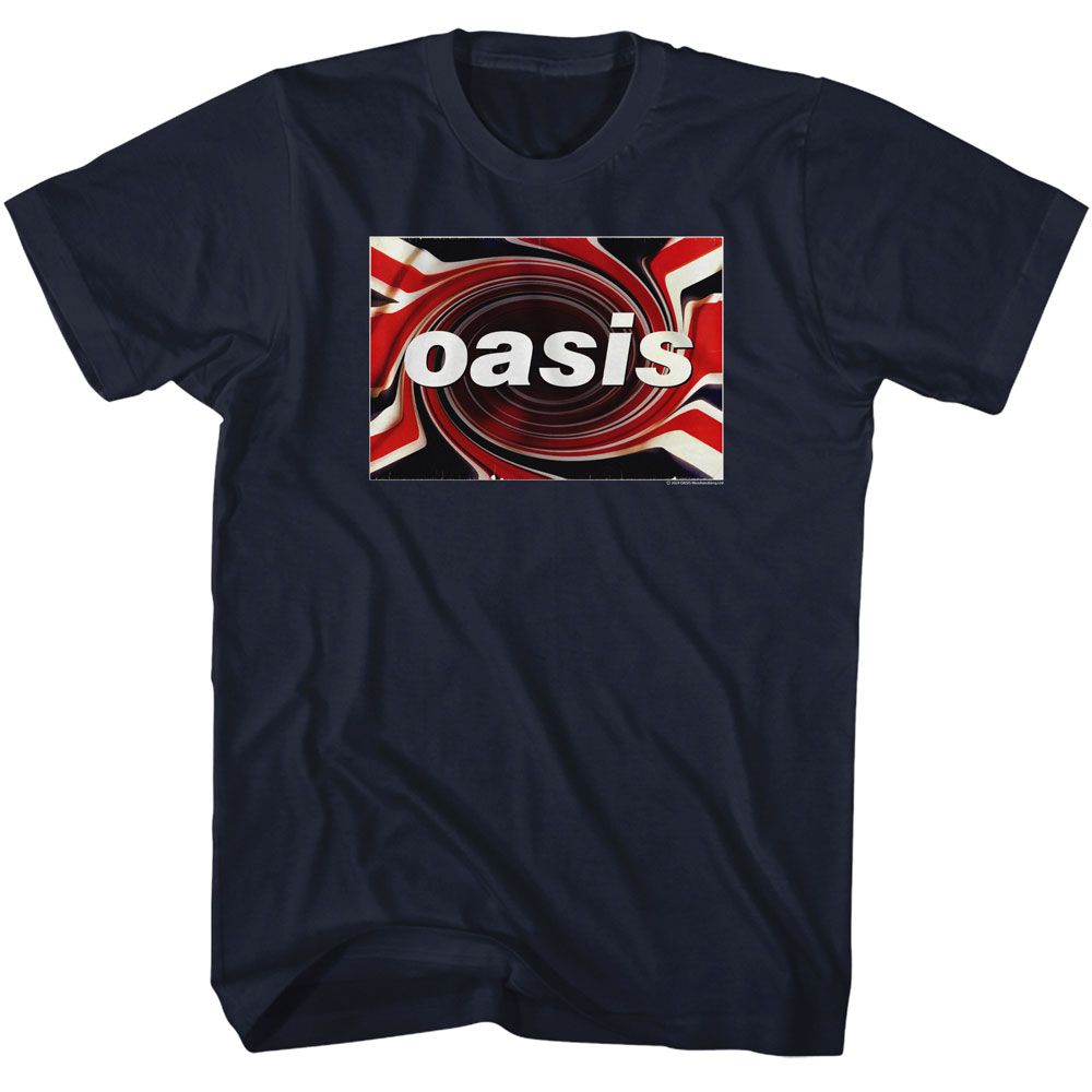 Oasis Navy Adult S/S Tshirt