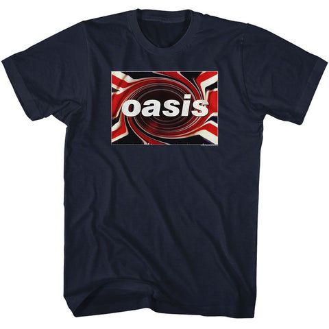 Oasis Navy Adult S/S Tshirt