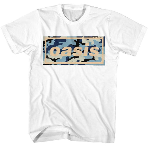 Oasis White Adult S/S Tshirt