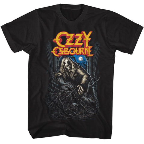 Ozzy Bark At The Moon-adult-tshirt