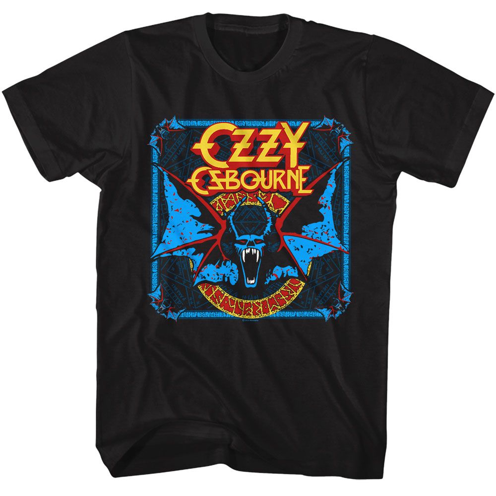 Ozzy Demon Bat-adult-tshirt