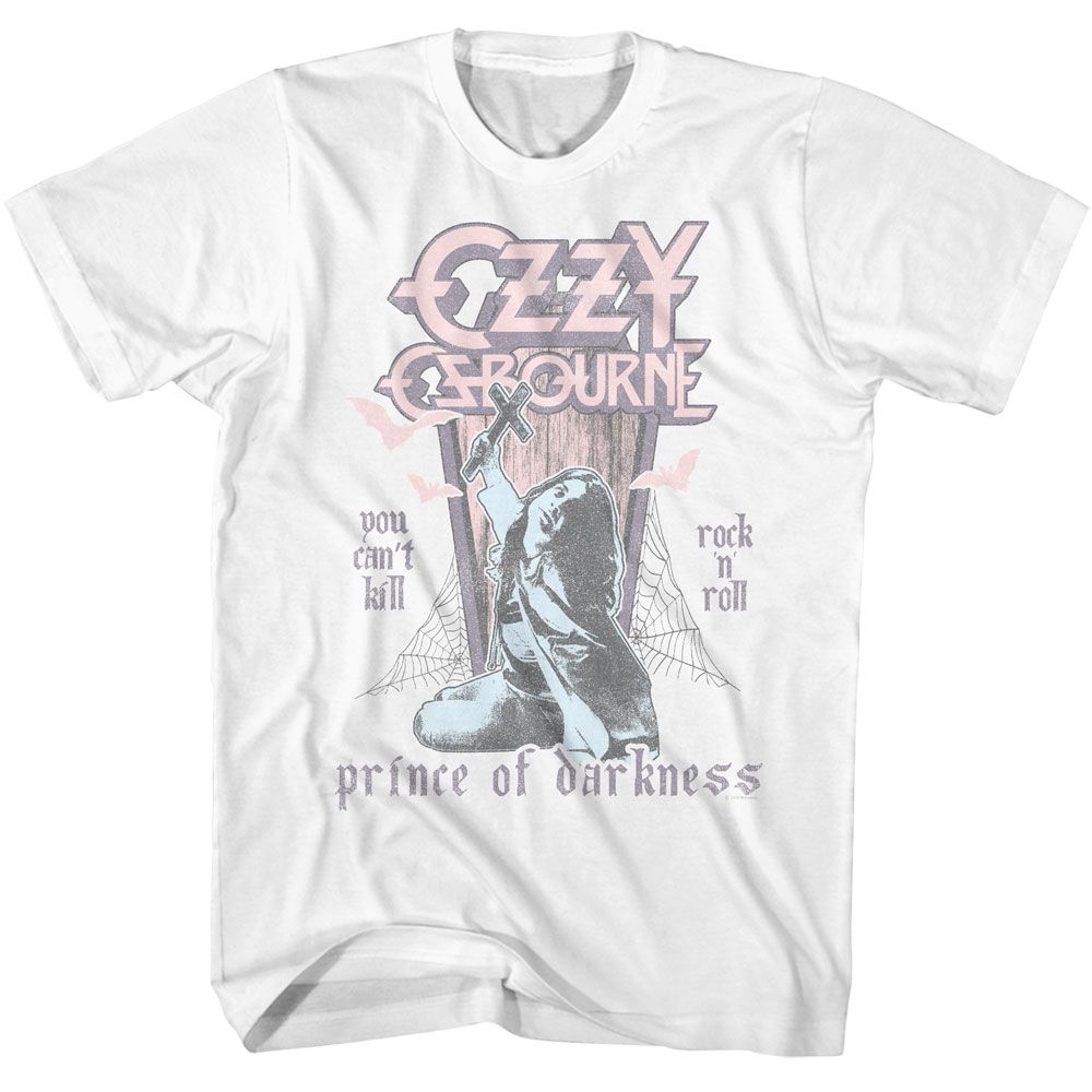 Ozzy Osbourne Pastel Coffin-adult-tshirt