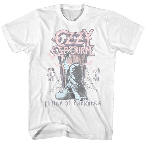 Ozzy Osbourne Pastel Coffin-adult-tshirt
