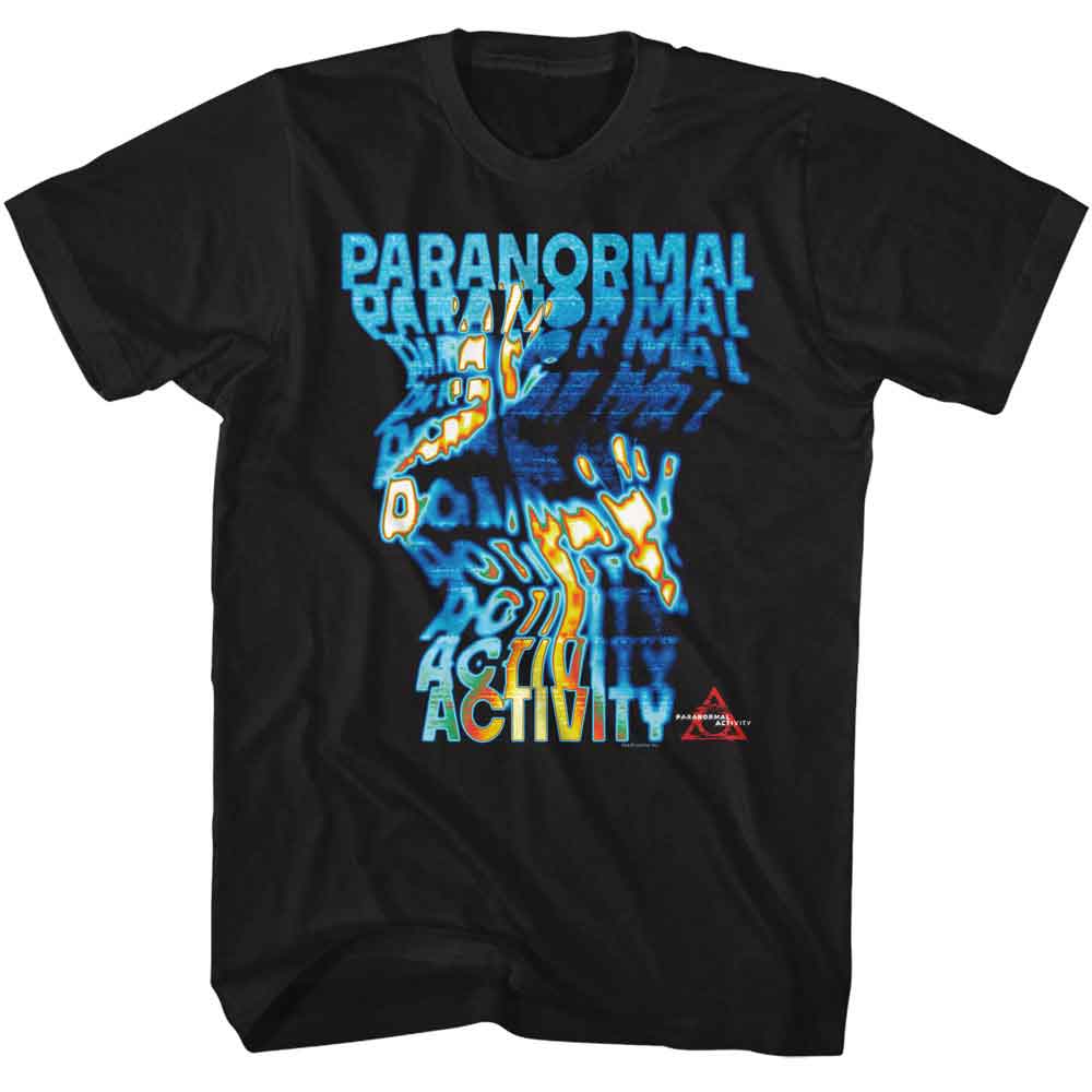 Paranormal Activity Black Adult Short Sleeve Tshirt