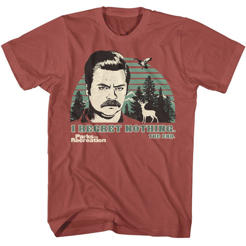 Parks And Recreation Terracotta Adult Short Sleeve Tshirt