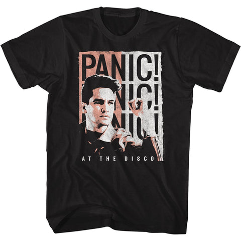 Panic At The Disco Black Adult S/S Tshirt