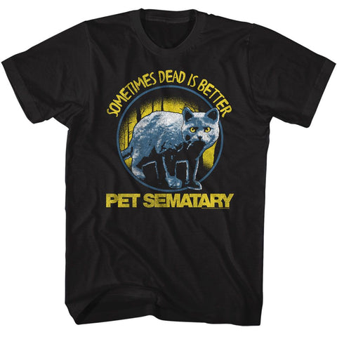 Pet Sematary Black Adult Short Sleeve Tshirt