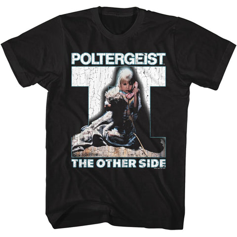 Poltergeist Black Adult Short Sleeve Tshirt
