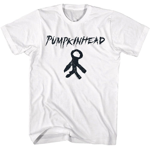 Pumpkinhead White Adult Short Sleeve Tshirt