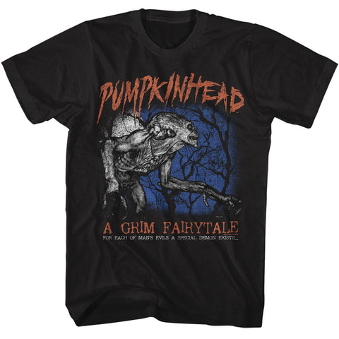 Pumpkinhead Black Adult Short Sleeve Tshirt