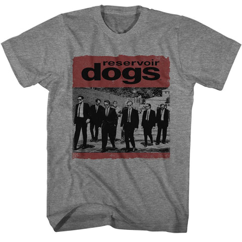 Reservoir Dogs Graphite Heather Adult Short Sleeve Tshirt