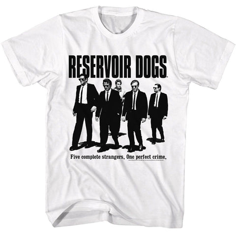 Reservoir Dogs White Adult Short Sleeve Tshirt