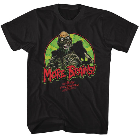 Return Of The Living Dead Black Adult Short Sleeve Tshirt