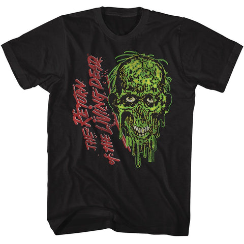 Return Of The Living Dead Black Adult Short Sleeve Tshirt