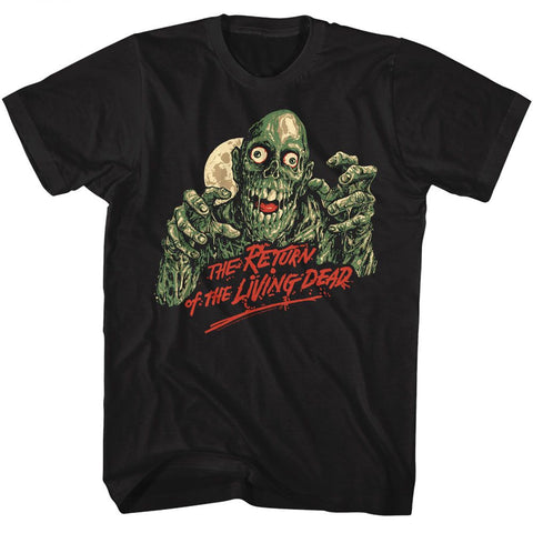 Return Of The Living Dead Black Adult Short Sleeve Tshirt