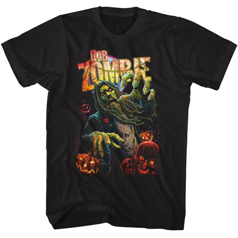 Rob Zombie Black Adult S/S Tshirt