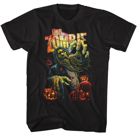 Rob Zombie Black Adult S/S Tshirt