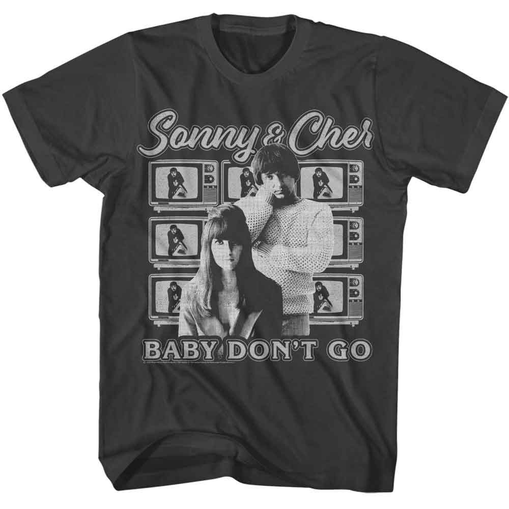 Sonny And Cher Smoke Adult S/S Tshirt