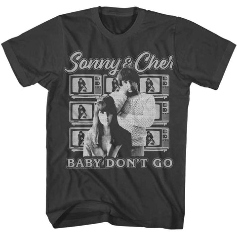 Sonny And Cher Smoke Adult S/S Tshirt