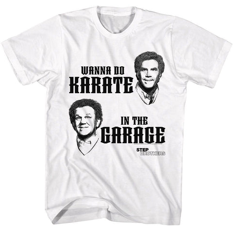 Step Brothers White Adult Short Sleeve Tshirt