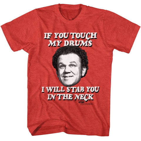 Step Brothers Red Heather Adult Short Sleeve Tshirt