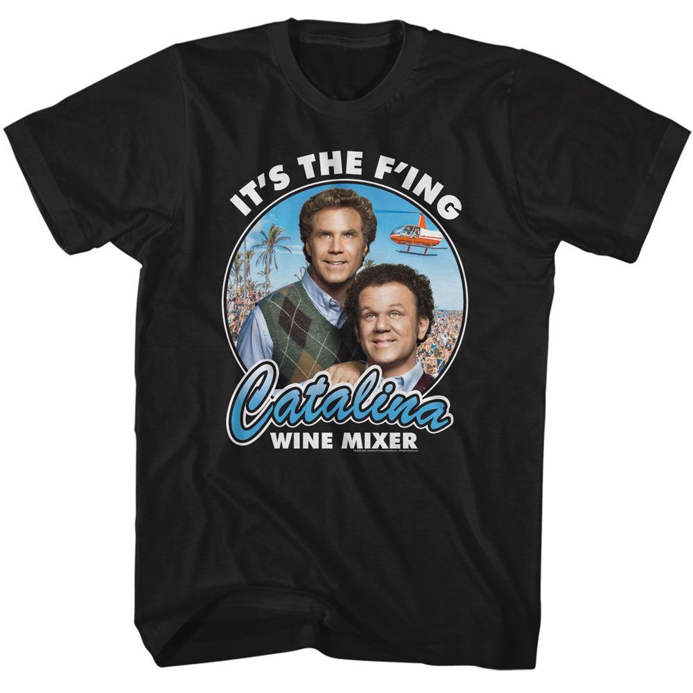 Step Brothers Black Adult Short Sleeve Tshirt