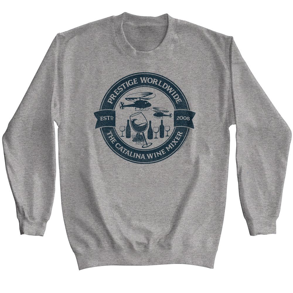 Step Brothers Graphite Heather Adult Long Sleeve Sweatshirt
