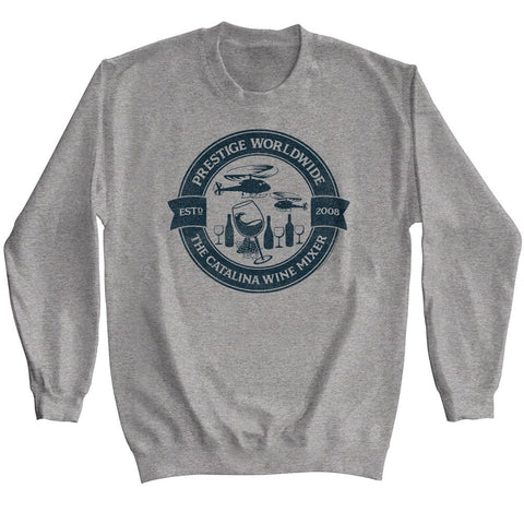 Step Brothers Graphite Heather Adult Long Sleeve Sweatshirt