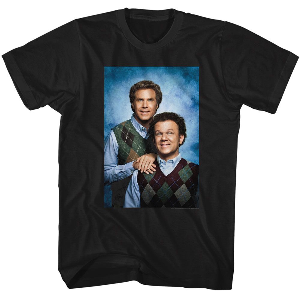 Step Brothers Black Adult Short Sleeve Tshirt