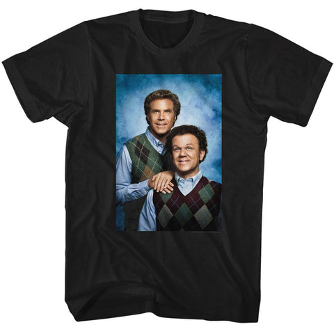 Step Brothers Black Adult Short Sleeve Tshirt