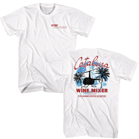 Step Brothers White Adult Short Sleeve Tshirt