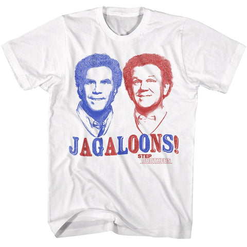 Step Brothers White Adult Short Sleeve Tshirt
