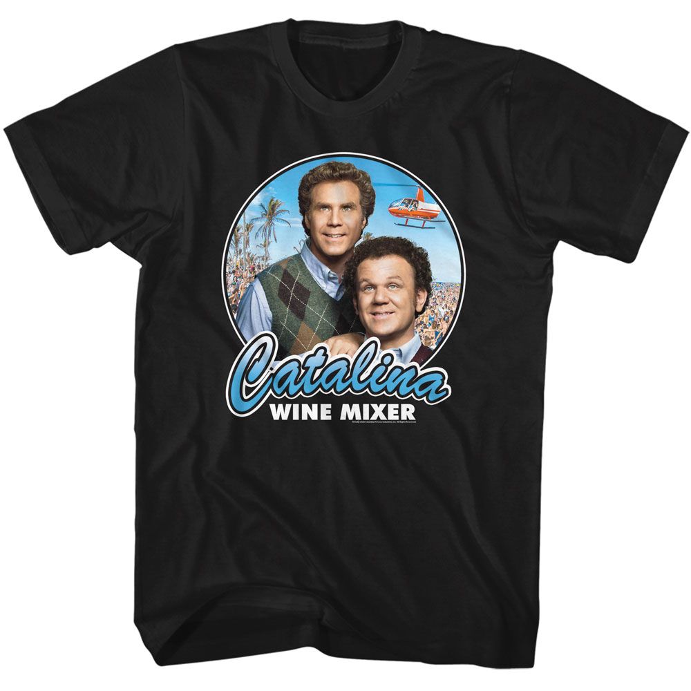 Step Brothers Black Adult Short Sleeve Tshirt