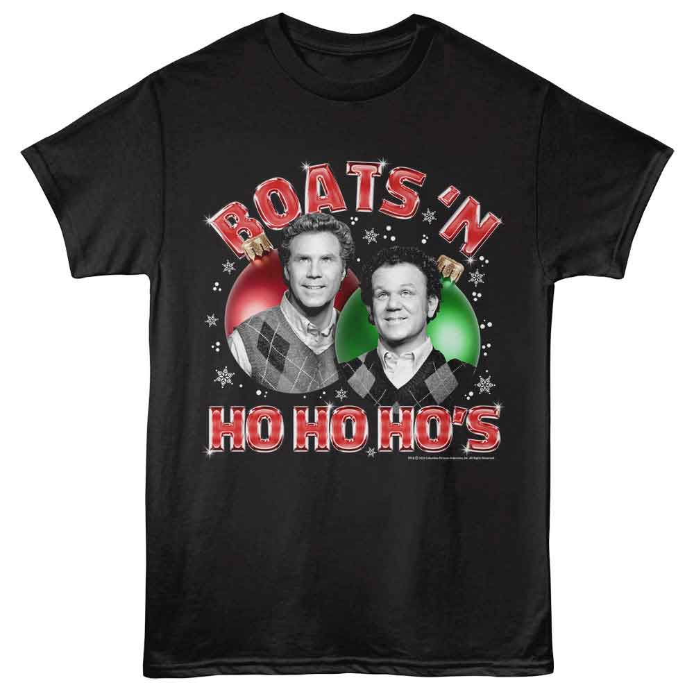 Step Brothers Black Adult Short Sleeve Tshirt