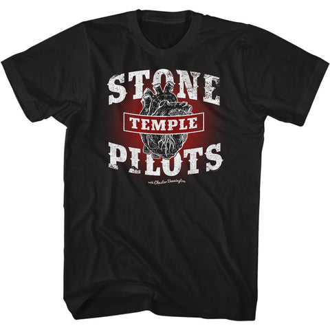 Stone Temple Pilots Black Adult S/S Tshirt