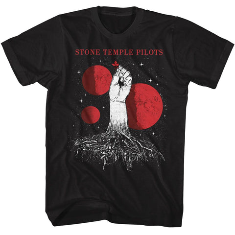 Stone Temple Pilots Black Adult S/S Tshirt