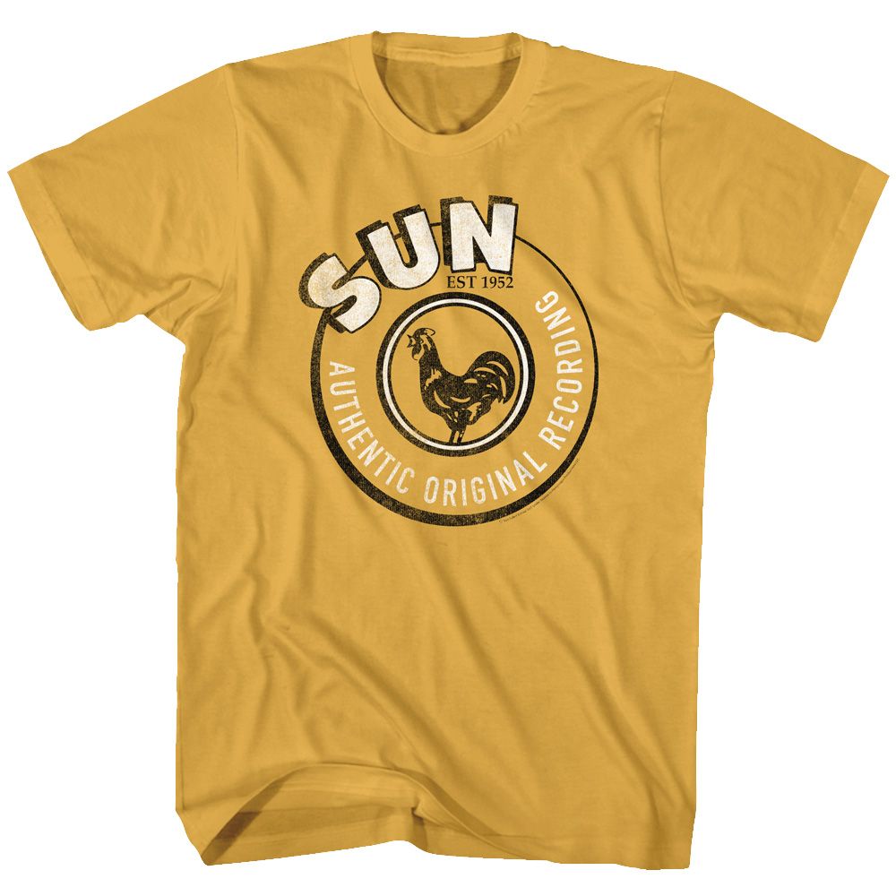 Sun Records Ginger Adult S/S Tshirt