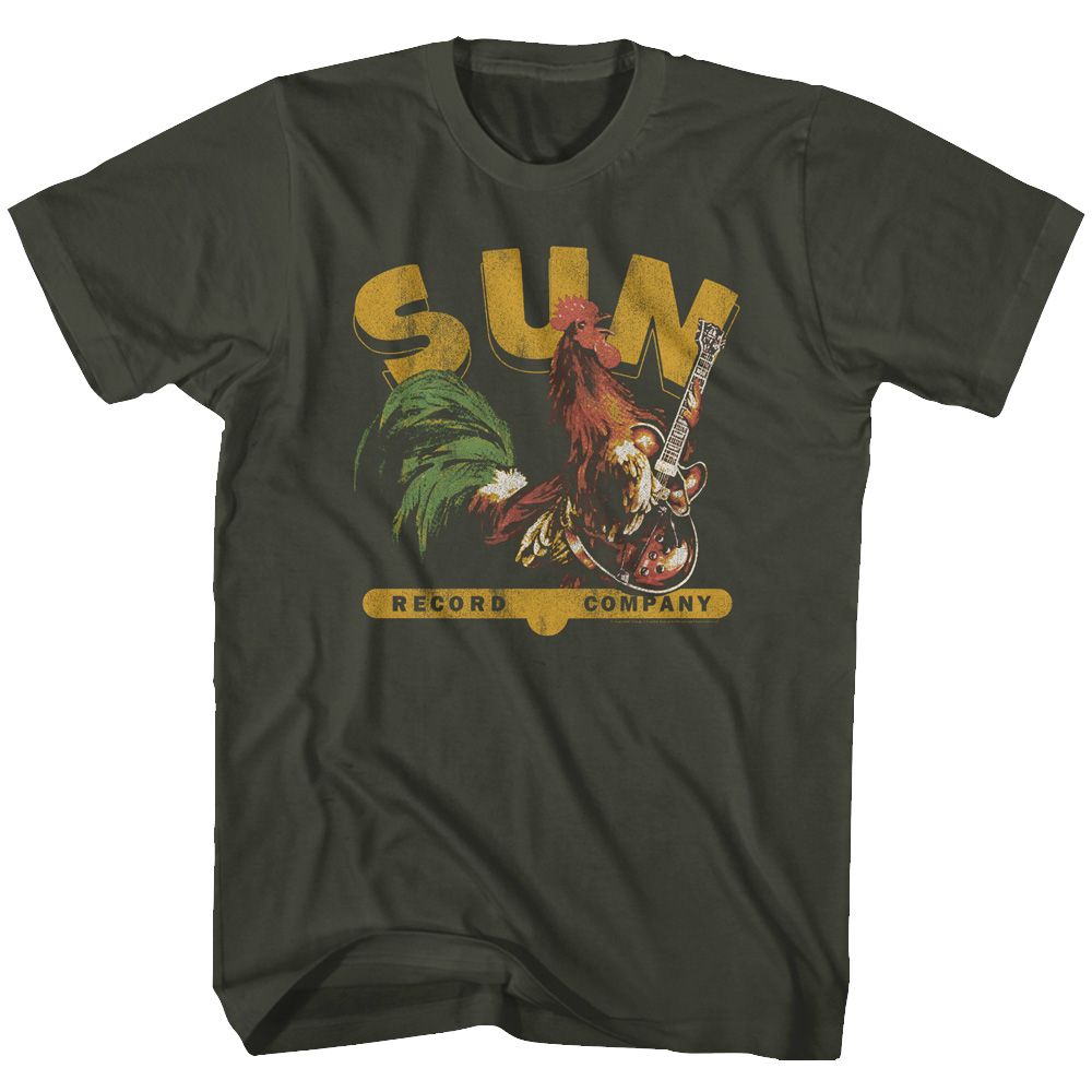 Sun Records Smoke Adult S/S Tshirt