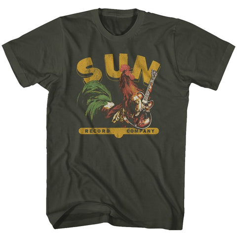 Sun Records Smoke Adult S/S Tshirt