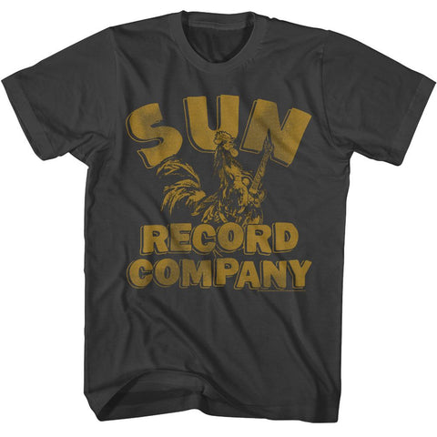 Sun Records Smoke Adult S/S Tshirt