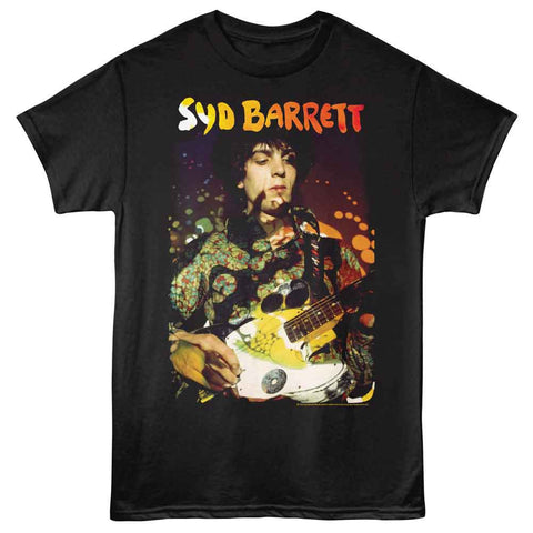 Syd Barrett Black Adult S/S Tshirt