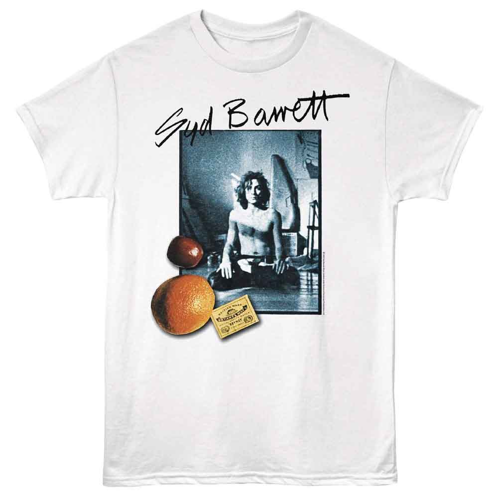 Syd Barrett White Adult S/S Tshirt