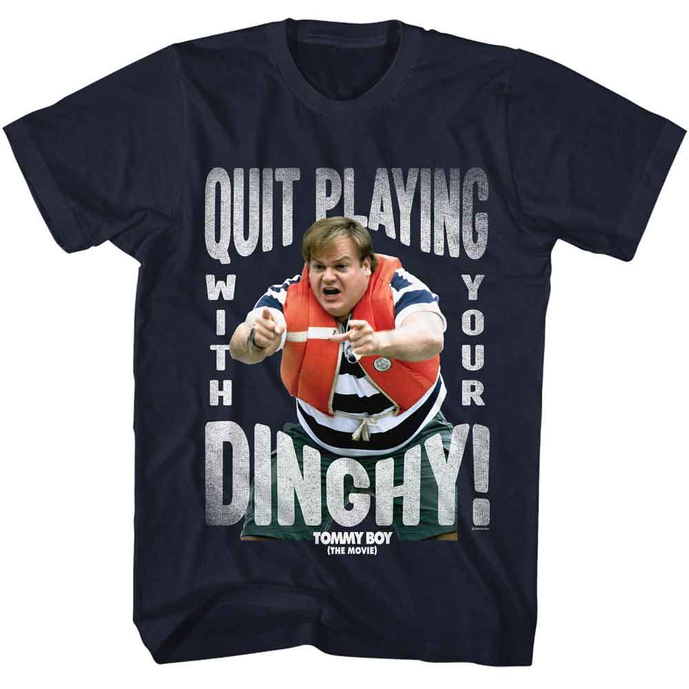 Tommy Boy Navy Adult Short Sleeve Tshirt