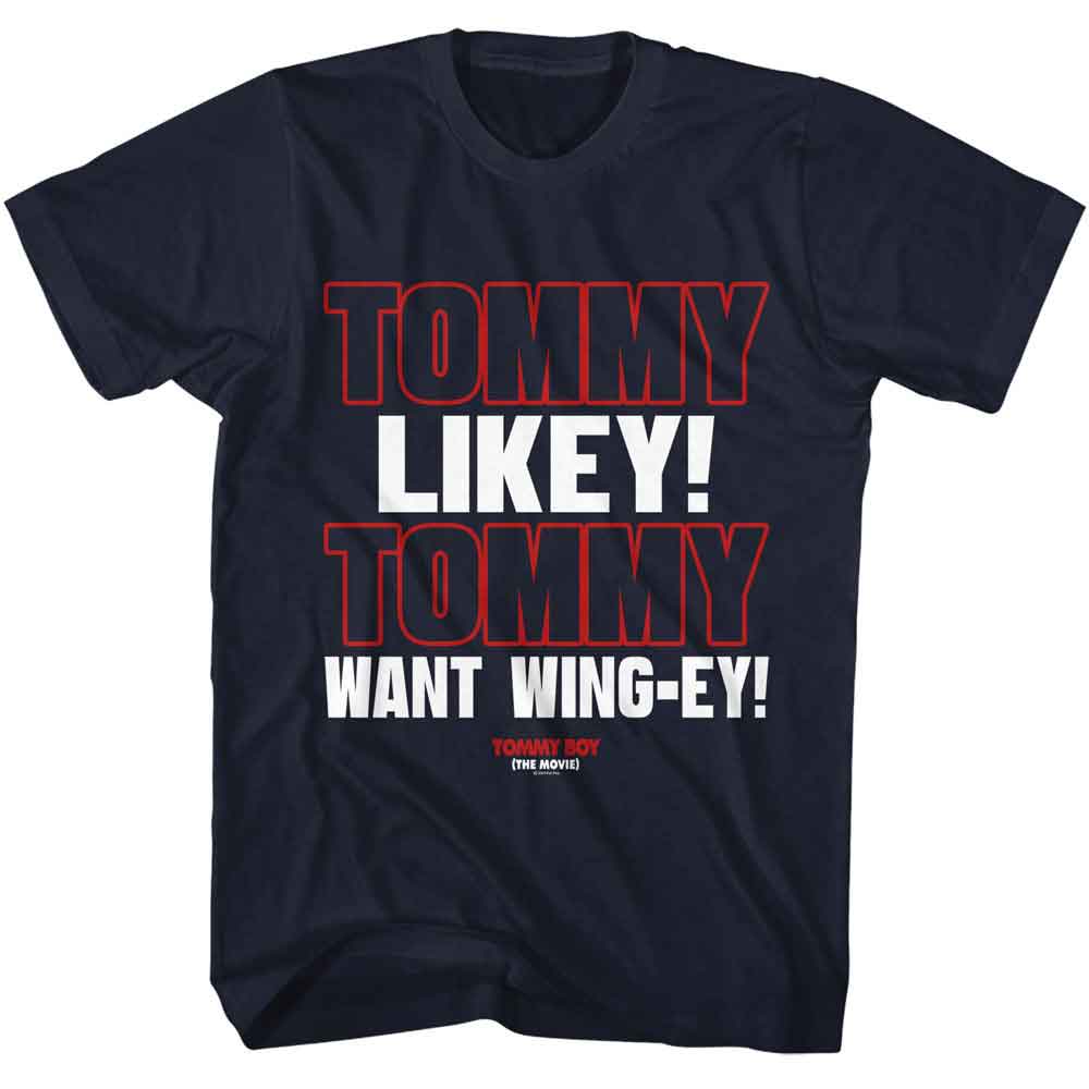Tommy Boy Navy Adult Short Sleeve Tshirt