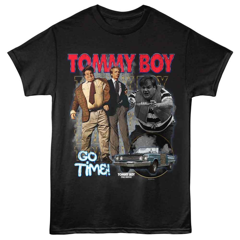 Tommy Boy Black Adult Short Sleeve Tshirt